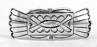 Sterling Silver Navajo Feather Barrette