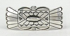 Sterling Silver Navajo Feather Barrette