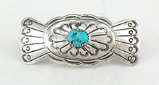 Sterling Silver Navajo Feather Barrette