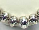 Hand made Native American Indian Jewelry; Navajo Sterling Silver Necklace, Pendant, Cross