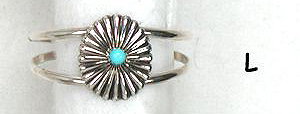 Hand made Native American Indian Jewelry; Navajo Sterling Silver horse bracelet