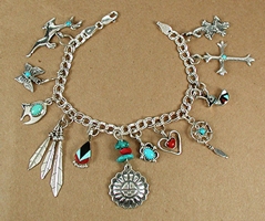 Sterling Silver Native American bracelet