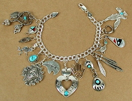 Sterling Silver Native American bracelet