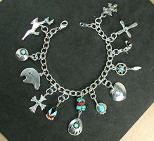 Sterling Silver Native American bracelet