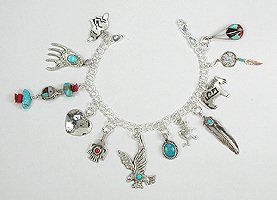Sterling Silver Native American bracelet