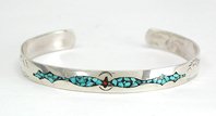 Sterling Silver Native American bracelet
