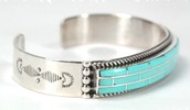 Sterling Silver Native American bracelet