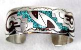 Sterling Silver Native American bracelet