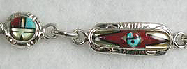 Sterling Silver Native American bracelet