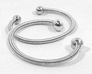 Navajo Sterling Silver Horse Whisperer Bracelet