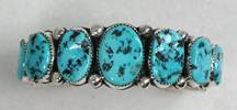 Turquoise Pendant, Bracelet, Earrings Set