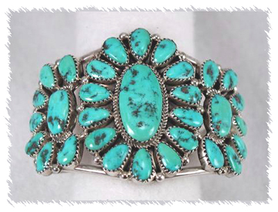 Hand made Native American Indian Jewelry; Navajo Sterling Silver horse bracelet