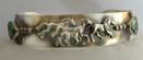 Hand made Native American Indian Jewelry; Navajo Sterling Silver horse bracelet