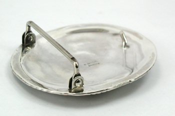 Navajo Sterling Silver Horse belt buckle