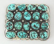 Navajo Sterling Silver Belt Buckle