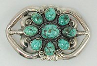 Navajo Sterling Silver Belt Buckle