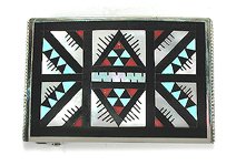 Zuni Sterling Silver Belt Buckle