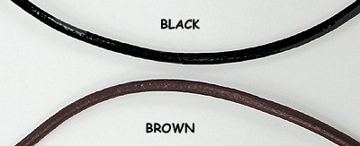 rolled leather choker for pendant