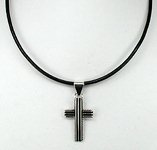 Sterling Silver Necklace Pendant Cables