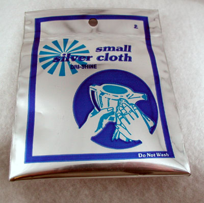 Silver Jewelry Cleaning and Polishing Cloth