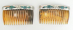 Sterling Silver Navajo Hair Combs