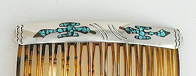 Navajo Sterling Silver Hair Combs