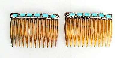 NavajoSterling Silver Hair Combs