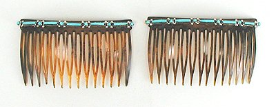 NavajoSterling Silver Hair Combs