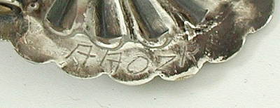 Navajo Sterling Silver overlay concha belt