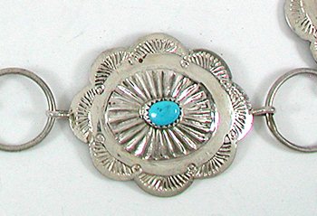 Navajo Sterling Silver belt