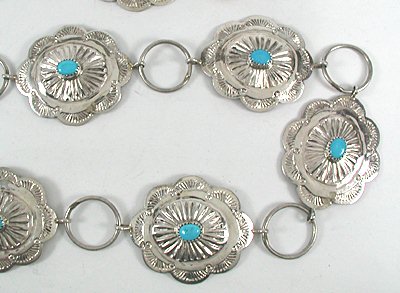 Navajo Sterling Silver belt