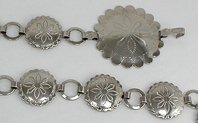 Navajo concha belt