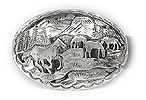 Navajo Sterling Silver concha belt