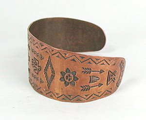 copper cuff bracelet