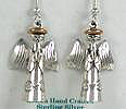 Navajo sterling silver wire style earrings