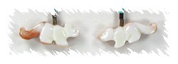 Navajo Puma Fetish Earrings