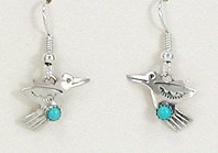 Navajo sterling silver wire style earrings