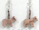 Navajo Bird fetish earrings