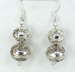 Navajo sterling silver wire style earrings