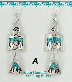  Onyx and Sterling Silver Earrings