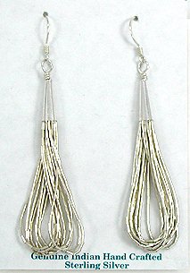  Onyx and Sterling Silver Earrings