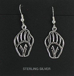  Onyx and Sterling Silver Earrings