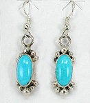 Native American Navajo turquoise earrings