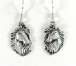 Navajo Sterling Silver Horseshoe Earrings