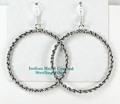 bone feather earrings