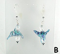 Santo Domingo turquoise heishi earrings
