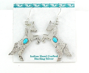 sterling,silver,earrings,pin,Navajo,Hopi,Zuni,pendant,bracelet,necklace,Indian,horse,,jewelry,gift,native,american,navajo,opal,turquoise,onyx,lapis,coral, pony,appaloosa,lapel, horses, Cherry Hill