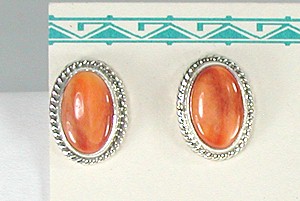 Native American Navajo sterling silver earrings