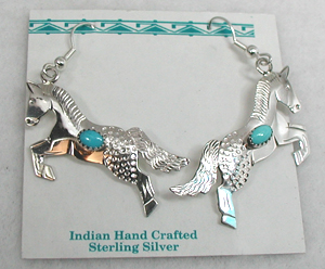 sterling,silver,earrings,pin,Navajo,Hopi,Zuni,pendant,bracelet,necklace,Indian,horse,,jewelry,gift,native,american,navajo,opal,turquoise,onyx,lapis,coral, pony,appaloosa,lapel, horses, Cherry Hill