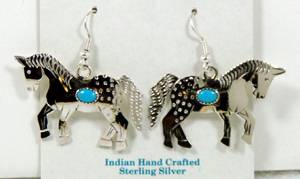 sterling,silver,earrings,pin,Navajo,Hopi,Zuni,pendant,bracelet,necklace,Indian,horse,,jewelry,gift,native,american,navajo,opal,turquoise,onyx,lapis,coral, pony,appaloosa,lapel, horses, Cherry Hill